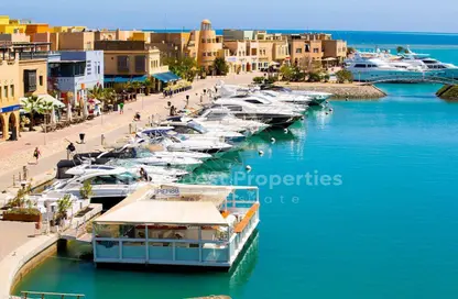 Chalet - 2 Bedrooms - 2 Bathrooms for sale in Abu Tig Marina - El Gouna - Hurghada - Red Sea
