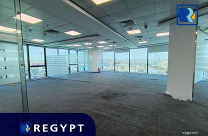 Office Space - Studio - 2 Bathrooms for rent in V90 - North Teseen St. - The 5th Settlement - New Cairo City - Cairo