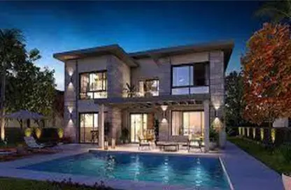 Villa - 3 Bedrooms - 4 Bathrooms for sale in Swan Lake Residence - 5th Settlement Compounds - The 5th Settlement - New Cairo City - Cairo