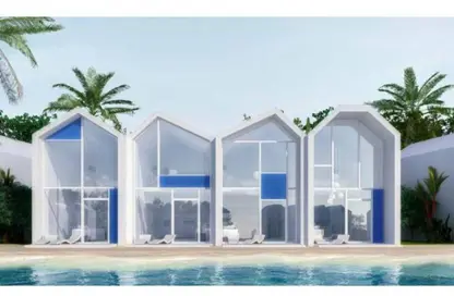 شاليه - 2 غرف نوم - 3 حمامات للبيع في فوكا باي - قسم مرسي مطروح - الساحل الشمالي