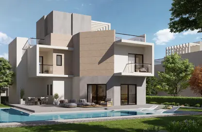 منزل مزدوج - 3 غرف نوم - 3 حمامات للبيع في طريق بيفرلي هيلز - الحي السابع عشر - الشيخ زايد - الجيزة