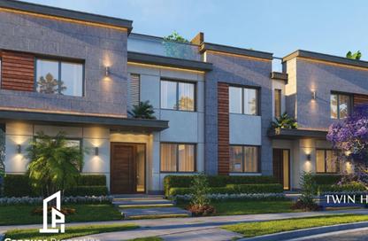 Townhouse - 4 Bedrooms - 3 Bathrooms for sale in Azzar 2 - 5th Settlement Compounds - The 5th Settlement - New Cairo City - Cairo Townhouse - 4 Bedrooms - 3 Bathrooms for sale in Azzar 2 - 5th Settlement Compounds - The 5th Settlement - New Cairo City - Cairo