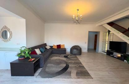 Duplex - 1 Bedroom - 2 Bathrooms for rent in Ismail Mohamed St. - Zamalek - Cairo