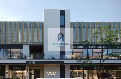 Clinic - 2 Bedrooms - 1 Bathroom for sale in Boulevar Line - Northern Expansions - 6 October City - Giza