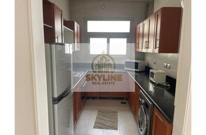 Apartment - Studio - 1 Bathroom for rent in Palm Hills Village Gate - South Investors Area - New Cairo City - Cairo