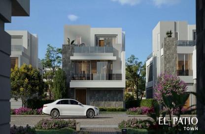 Townhouse - 4 - 4 for sale in El Patio Town - 5th Settlement Compounds - The 5th Settlement - New Cairo City - Cairo