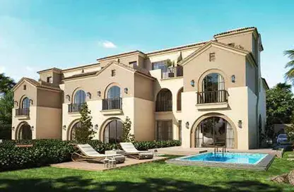 Apartment - 2 Bedrooms - 2 Bathrooms for sale in Sarai - Mostakbal City Compounds - Mostakbal City - Future City - Cairo