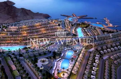 Chalet - 2 Bedrooms - 2 Bathrooms for sale in IL Monte Galala - Al Ain Al Sokhna - Suez