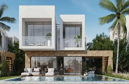 Chalet - 3 Bedrooms - 3 Bathrooms for sale in Naia bay - Ras Al Hekma - North Coast