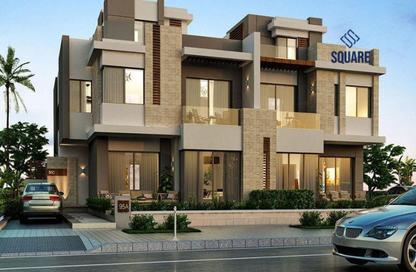 Twin House - 4 Bedrooms - 4 Bathrooms for sale in Garden Lakes - 6 October Compounds - 6 October City - Giza