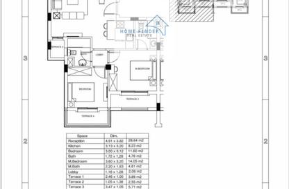 Penthouse - 2 - 2 for sale in Mountain View - Ras Al Hekma - North Coast
