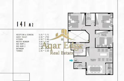 شقة - 3 غرف نوم - 2 حمامات للبيع في بيت الوطن - التجمع الخامس - مدينة القاهرة الجديدة - القاهرة