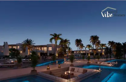 تاون هاوس - 4 غرف نوم - 3 حمامات للبيع في هاسيندا وترز - قسم الضبعة - الساحل الشمالي