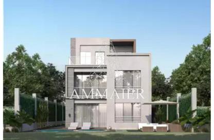 Twin House - 3 Bedrooms - 3 Bathrooms for sale in Park Valley Halah - Hood 18 Side St. - Green Belt - 6 October City - Giza