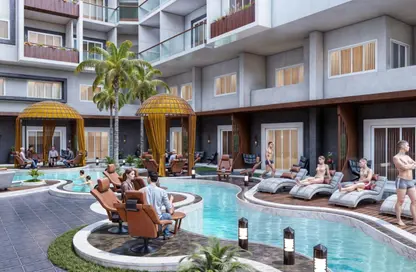 شقة - غرفة نوم - 1 حمام للبيع في ريزورت مجاويش - منتجعات الغردقة - الغردقة - محافظة البحر الاحمر