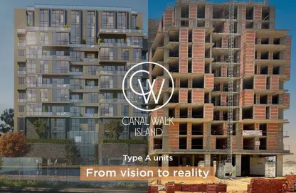 Apartment - 1 Bedroom - 2 Bathrooms for sale in Arkan Palm 205 - Sheikh Zayed Compounds - Sheikh Zayed City - Giza