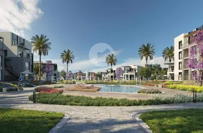 Apartment - 1 Bedroom - 1 Bathroom for sale in Rivers - New Zayed City - Sheikh Zayed City - Giza