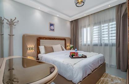 شقة - 3 غرف نوم - 2 حمامات للايجار في عمارات البنفسج - البنفسج - مدينة القاهرة الجديدة - القاهرة