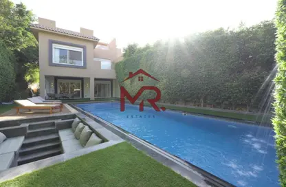 Villa - 5 Bedrooms - 5 Bathrooms for rent in Al Jazeera - 5th Settlement Compounds - The 5th Settlement - New Cairo City - Cairo