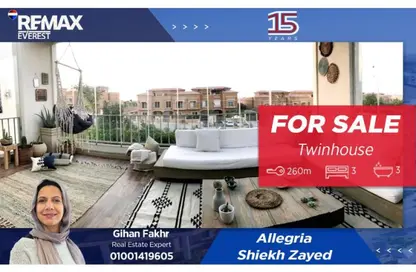 Villa - 3 Bedrooms - 3 Bathrooms for sale in Allegria - Sheikh Zayed Compounds - Sheikh Zayed City - Giza