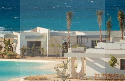 Chalet - 2 Bedrooms - 2 Bathrooms for sale in The Med - Ras Al Hekma - North Coast