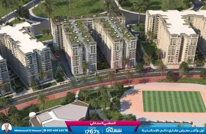 (بنتهاوس  (روف - 3 غرف نوم - 2 حمامات للبيع في مروج - سموحة - حي شرق - الاسكندرية