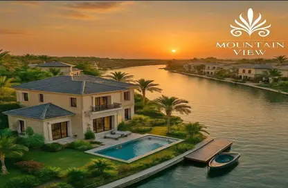 فيلا - 3 غرف نوم - 3 حمامات للبيع في جريان - مدينة زايد الجديدة - الشيخ زايد - الجيزة