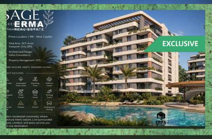 Apartment - 3 Bedrooms - 2 Bathrooms for sale in Sage Lakes Residence - New Capital City - Cairo