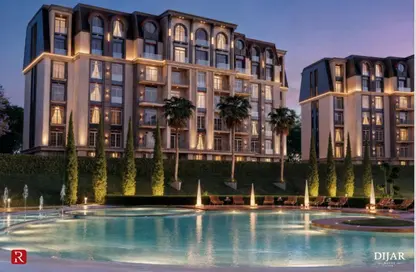 Apartment - 2 Bedrooms - 2 Bathrooms for sale in Dijar - 5th Settlement Compounds - The 5th Settlement - New Cairo City - Cairo