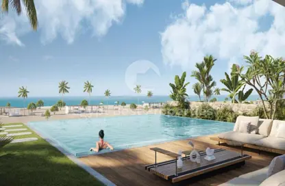 Chalet - 2 Bedrooms - 2 Bathrooms for sale in Azha North - Ras Al Hekma - North Coast