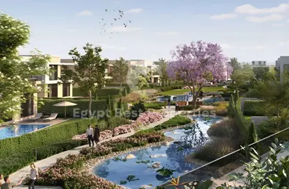 Apartment - 3 Bedrooms - 2 Bathrooms for sale in Elan - Cairo Gate - Sheikh Zayed Compounds - Sheikh Zayed City - Giza