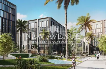 Office Space - 3 Bedrooms - 2 Bathrooms for sale in One Ninety Mall - South Teseen St. - The 5th Settlement - New Cairo City - Cairo