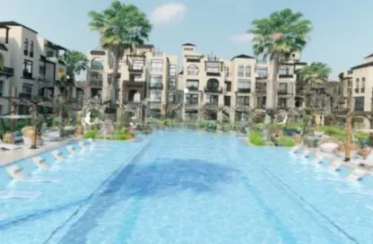 Apartment - 2 Bedrooms - 2 Bathrooms for sale in Cala - Sahl Hasheesh - Hurghada - Red Sea