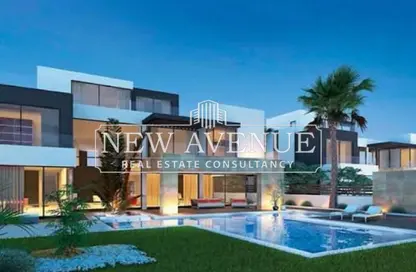 Villa - 3 Bedrooms - 5 Bathrooms for sale in Palm Hills New Cairo - 5th Settlement Compounds - The 5th Settlement - New Cairo City - Cairo