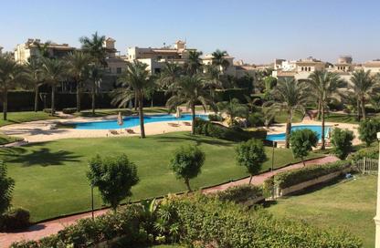 Twin House - 3 Bedrooms - 4 Bathrooms for rent in Al Patio 2 - North Investors Area - New Cairo City - Cairo