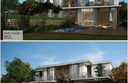 Twin House - 3 Bedrooms - 4 Bathrooms for sale in IL Bosco - New Capital Compounds - New Capital City - Cairo