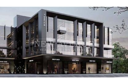 Office Space - Studio - 2 Bathrooms for sale in The Waterway View - 90 Street - The 5th Settlement - New Cairo City - Cairo