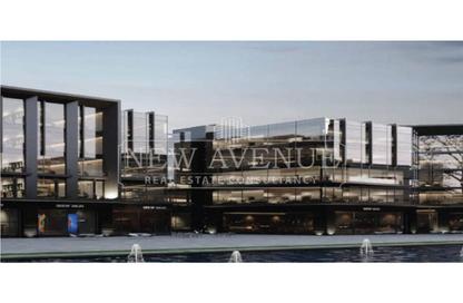 Office Space - Studio - 2 Bathrooms for sale in The Waterway View - 90 Street - The 5th Settlement - New Cairo City - Cairo