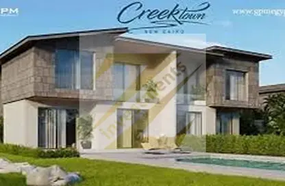 فيلا - 4 غرف نوم - 3 حمامات للبيع في كريك تاون - التجمع الاول - مدينة القاهرة الجديدة - القاهرة