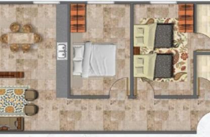 Chalet - 2 Bedrooms - 1 Bathroom for sale in Red Carpet - Al Ain Al Sokhna - Suez