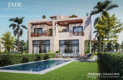 Villa - 4 Bedrooms - 5 Bathrooms for sale in Makadi Heights - Makadi Orascom Resort - Makadi - Hurghada - Red Sea