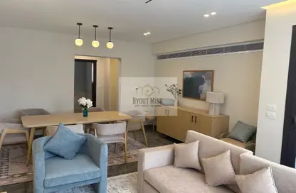 Apartment - 3 Bedrooms - 3 Bathrooms for rent in District 5 - 5th Settlement Compounds - The 5th Settlement - New Cairo City - Cairo