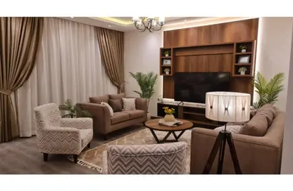 دوبلكس - 3 غرف نوم - 4 حمامات للايجار في بارك فيو - المستثمرين الشمالية - مدينة القاهرة الجديدة - القاهرة