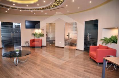 Office Space - Studio - 2 Bathrooms for rent in Al Guezira plaza - 26th of July Corridor - Sheikh Zayed City - Giza
