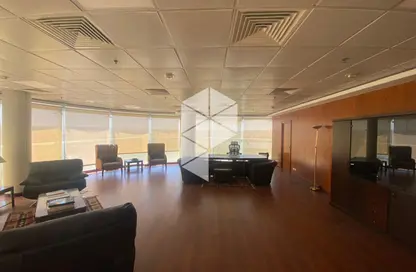Office Space - 4 Bedrooms - 3 Bathrooms for rent in Bank Center Street - South Teseen St. - The 5th Settlement - New Cairo City - Cairo