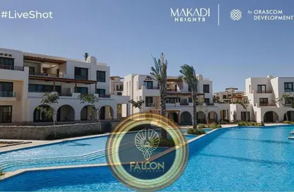 شاليه - 3 غرف نوم - 2 حمامات للبيع في مكادي هايتس - مكادي اوراسكوم - مكادي - الغردقة - محافظة البحر الاحمر