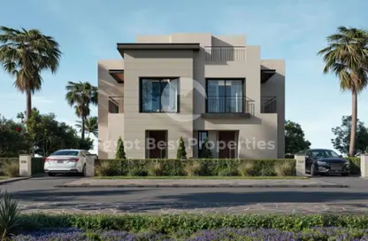 Villa - 3 Bedrooms - 3 Bathrooms for sale in Garden Lakes - 6 October Compounds - 6 October City - Giza