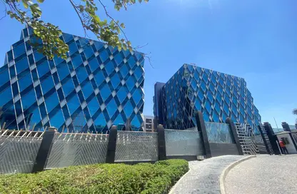 Office Space - 2 Bedrooms - 1 Bathroom for rent in Cairo Business Plaza - North Teseen St. - The 5th Settlement - New Cairo City - Cairo