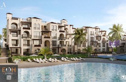 Apartment - 2 Bedrooms - 1 Bathroom for sale in Cala - Sahl Hasheesh - Hurghada - Red Sea