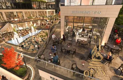 Retail - Studio - 3 Bathrooms for rent in Bank Center Street - South Teseen St. - The 5th Settlement - New Cairo City - Cairo